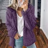 ASKSA Damen-Sweatshirt Flauschige Sherpa-Fleece-Jacke mit Produktbild-Vorschau 2