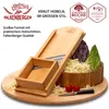 FALKENBERGER Krauthobel L massive Buche, Maße 56 × 19 × 3,5 Produktbild-Vorschau 2
