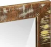 vidaXL Specchio da bagno con mensola marrone in legno Anteprima dell’immagine prodotto 6