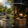 Filament LED zonne-tuinlamp FELIX, paalverlichting, warm Productafbeelding-voorbeeld 6