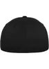 A black FLEXFIT 6560 5 Panel Cap is shown from the back against a white background. Produktbild-Vorschau