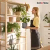 KOTARBAU® Kvetináč keramický veľký 2 kusy Neglazovaná Náhľad obrázku produktu 9