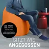 Lumaland Luxury XL PLUS Sitzsack stylischer Beanbag - 220L Produktbild-Vorschau 7
