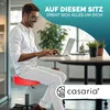 CASARIA® Rollhocker Höhenverstellbar 10 cm Polsterung 46-60 Produktbild-Vorschau 8