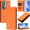 Litchi Leder Handyhülle für Oppo Reno11 Pro Wallet Produktbild-Vorschau 1