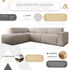 AX LIVING Couch Sofa L Form Didim L Taupe – 292 cm stilvoll Produktbild-Vorschau 5