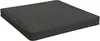 A dark gray cushion is shown from a slightly elevated angle against a white background. Produktbild-Vorschau