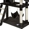 tectake® Marcel drapak 141 cm ze schodkami, sznurkiem do Podgląd zdjęcia produktu 15