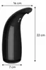 Ruhhy 26076, contactloze zeepdispenser, zwart Productafbeelding-voorbeeld 12