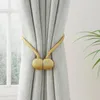 Magnetická spona na závesy spona na záclony 4 ks zlatá Náhľad obrázku produktu 3
