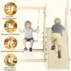 AIYAPLAY 5-in-1 Klettergerüst Montessori Indoor Holz mit Produktbild-Vorschau 7