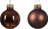 Weihnachtskugeln Glas 3,5cm 16 Stück - Espressobraun Produktbild-Vorschau 2