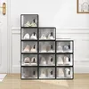 WOLTU 12er Set Schuhbox faltbar stapelbar, Kunststoffbox, Produktbild-Vorschau 1