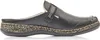 A side view of a black women's clog shoe on a white background. Anteprima dell’immagine prodotto