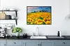 MuchoWow® Gerahmtes Poster Ölfarbe - Gemälde - Blumen - Produktbild-Vorschau 3