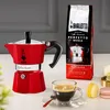 Bialetti Moka Express, Moka konvička, Červená, Hliník, 3 Náhled obrázku produktu 2
