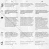 A tri-fold informational graphic displaying product details in three languages. Produktbild-Vorschau