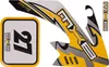 Aufkleber Sticker Set Decor X - Gelb Pit Bike Dirt Bike Produktbild-Vorschau 5