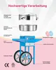 Elektryczna Maszyna Do Waty Cukrowej Vevor 1000W Z Wózkiem Podgląd zdjęcia produktu 6