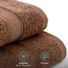 Komfortec 8er Handtuch Set aus 100% Baumwolle, 4 Badetücher Produktbild-Vorschau 4