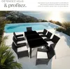 Salon de jardin Menorca 8 places avec 2 sets de housses + Voir les images du produit 4