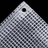 vidaXL Leno plachta 140 g/m² 6x8 m biela Náhľad obrázku produktu 4