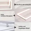 ZMH Deckenleuchte LED Deckenlampe Schlafzimmer Weiß Rahmen Produktbild-Vorschau 7