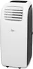A white and black portable air conditioner is shown against a white background. Produktbild-Vorschau