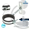 tecuro Schraubrohrsch. M8/M10 verz. 50-55mm, Gewindest. Produktbild-Vorschau 2
