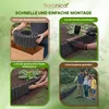 Floranica Rasenkante Holz Flexible Beeteinfassung  40 x 200 Produktbild-Vorschau 8