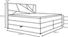 A diagram of a bed with dimensions indicated. Voir les images du produit