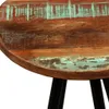 The Living Store Barhocker 4 Stk. Massives Altholz Produktbild-Vorschau 4