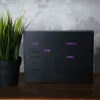 BoxClock Black Edition – LED Wortuhr für Tisch & Wand – Produktbild-Vorschau 4