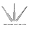 Three diamond grinding bits are arranged in a fan shape on a white background. Produktbild-Vorschau