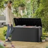 Skrzynia Ogrodowa Balkonowa Do Ogrodu Grafit 280 L Podgląd zdjęcia produktu 24