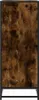 vidaXL Portascarpe in rovere affumicato 48x38x97,5 cm Anteprima dell’immagine prodotto 5
