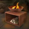 BUSCHBECK Holzkohlegrill-Feuerschale Rubigo rostoptik, 70 x Produktbild-Vorschau 4