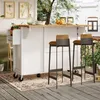 Carrello da portata allungabile Flieks, mobile buffet ad Anteprima dell’immagine prodotto 4