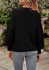 ASKSA Damen Pullover Laternenaermeln Strickpullover Produktbild-Vorschau 5