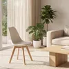 Lot de 4 chaises de salle à manger BEALIFE avec pieds en Voir les images du produit 8