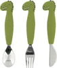 Set di 3 posate in silicone Trixie Mr. Dino Anteprima dell’immagine prodotto 1