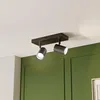 hoftronic LED-Deckenleuchte 2 Spots GU10 35W Schwarz IP20 Produktbild-Vorschau 7