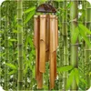 Windspiel Klang-Spiel Bambus Deko Mobile Klangröhren Produktbild-Vorschau 1