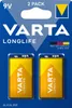 Varta Longlife, Jednorazowa bateria, 9V, Alkaliczny, 9 V, 2 Podgląd zdjęcia produktu 10