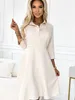 Numoco Hemdblusenkleid für Damen Sandy beige L Produktbild-Vorschau 8