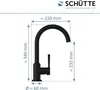 SCHÜTTE Küchenarmatur CORNWALL, Wasserhahn Küche mit Produktbild-Vorschau 7