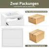 MODFU Wandhängender Badezimmerschrank mit integriertem Produktbild-Vorschau 9
