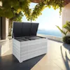 tectake® Aluminium Auflagenbox Oslo 145 x 82,5 x 79,5 cm Produktbild-Vorschau 7