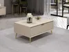 Skye Decor, Luxe, konferenčný stolík, pieskovec, 90 x 60 x Náhľad obrázku produktu 3