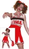 Zombie cheerleader kostuum voor dames, maat M/L, maat: M Productafbeelding-voorbeeld 10
